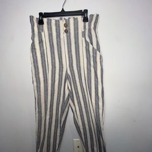 SO Striped High-Rise Pants